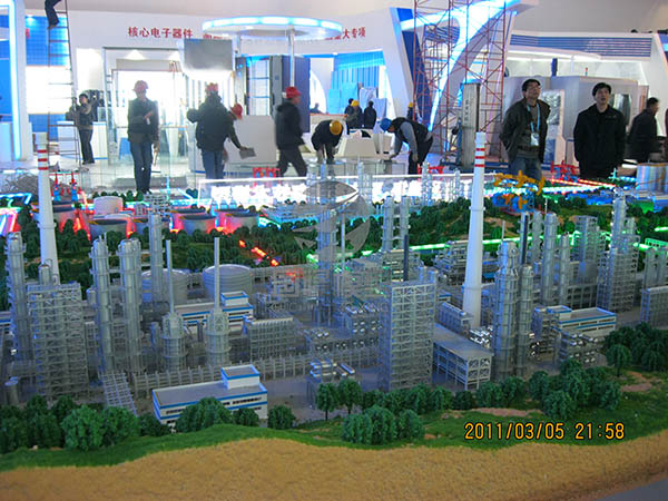 红河县工业模型